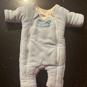 Baby Merlin’s Magic Sleepsuit Light Blue